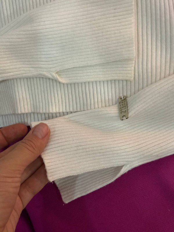 Белый бадлон S 2