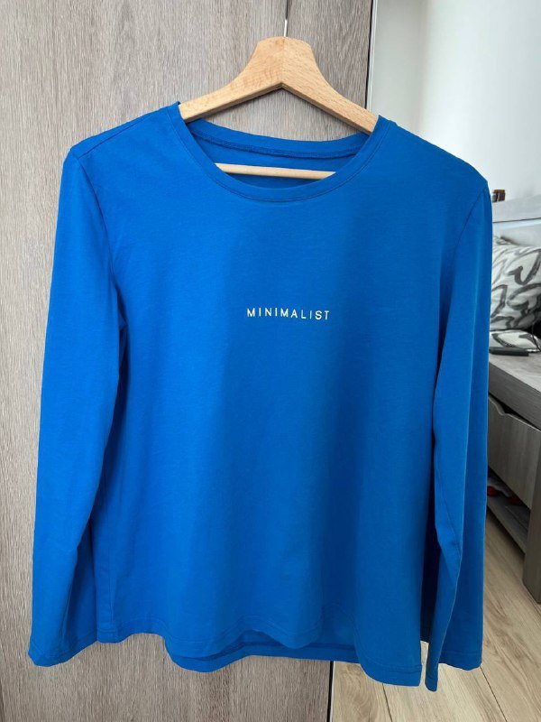 Хлопковый лонгслив новый