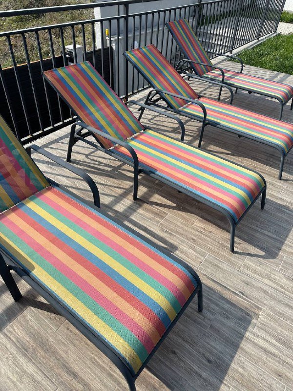 Шезлонг 4 шт