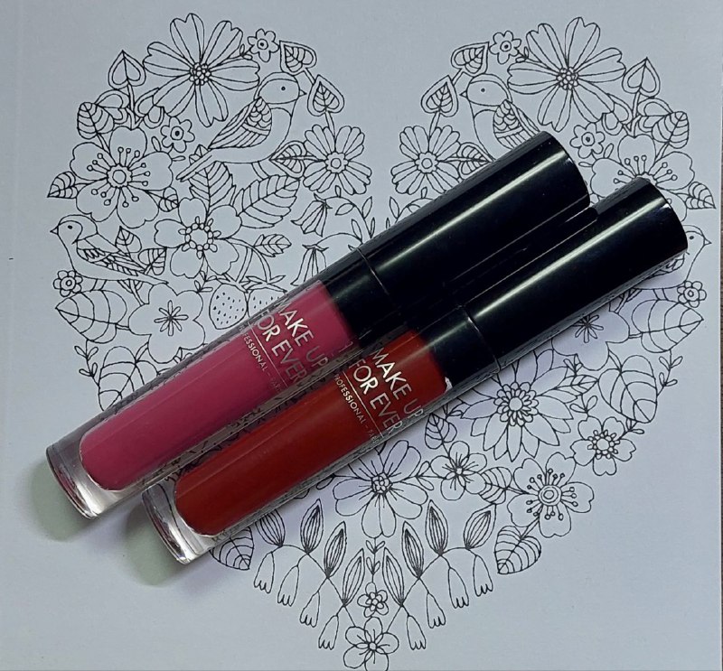 Стойкие помады для губ make up for ever 407, 205