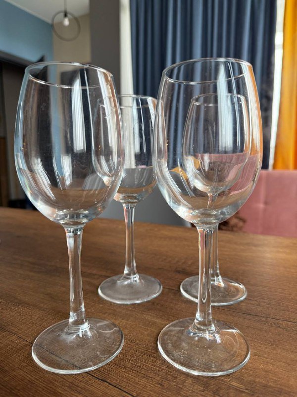 Бокалы для вина, 4 шт