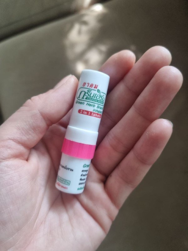 Тайский ингалятор зеленый травяной