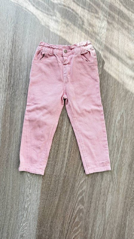 Платье H&M, рубашка Вайкики, джинсы, платье нарядное 92-104 5