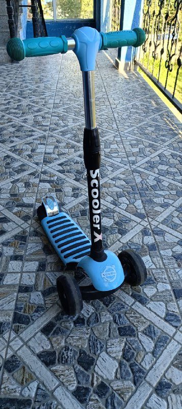 Самокат для 4-5 лет, 3х колёсный