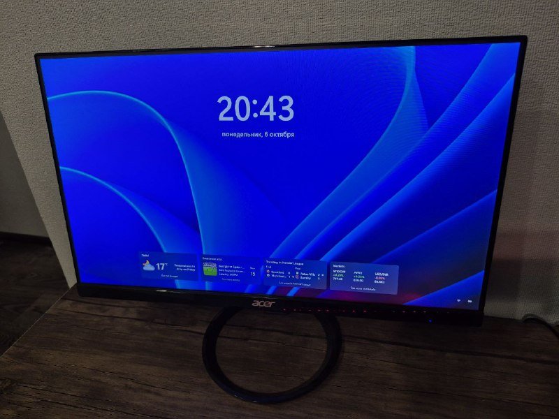 Мониторы Acer 23.8 R240Y и R240HY 2