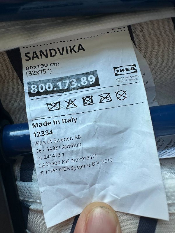 Складная кровать IKEA Sandvika с матрасом 2