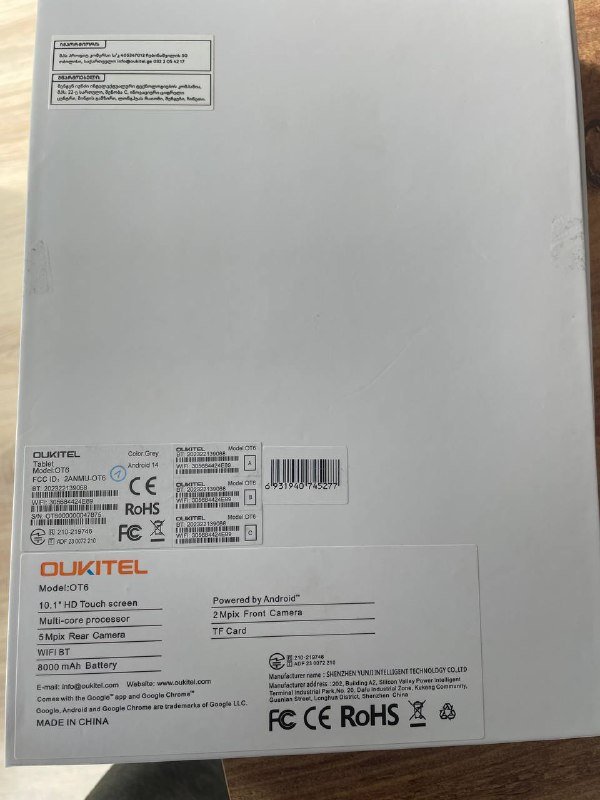 Планшет Oukitell OT 6 4 Гб 64 Гб 4