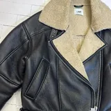 LIME L sheepskin coat 5