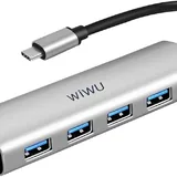 WIWU Alpha 4-in-1 USB-C хаб A440G 8