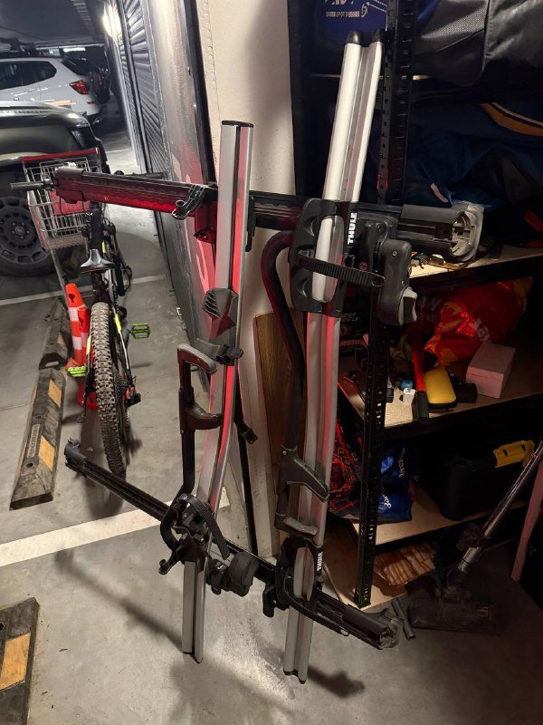 Велокрепления Thule на крышу авто и поперечники 3