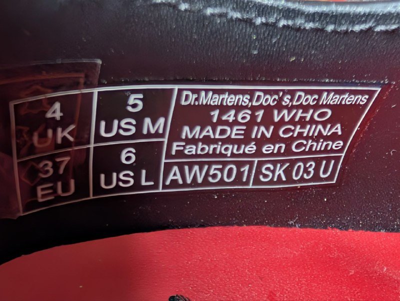 Женские ботинки Dr.Martens 1461 6