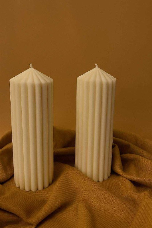 Свечи ручной работы из соевого воска