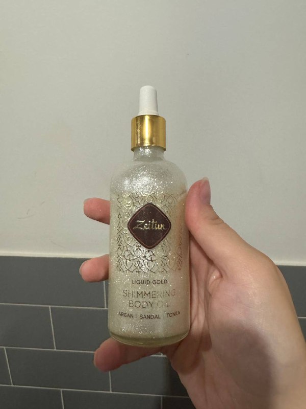 Масло для тела Zeitun с шиммером Liquid Gold