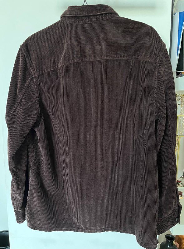 Мужская вельветовая рубашка Calvin Klein, размер М 2