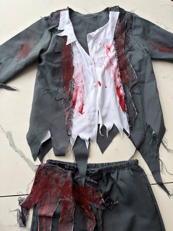 Костюм Зомби на Хеллоуин 6