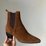 Женские челси Zara из замши 1