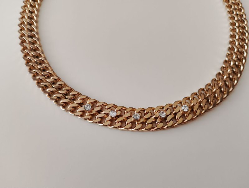 чёрное колье, винтажные колье Аврора Бореалис, винтажное американское колье 7