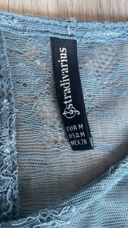 Кофточка Stradivarius размер М синяя 6