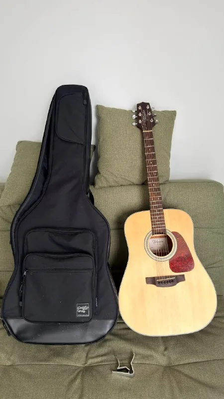 Гитара Takamine G-series, чехол, каподастр 1