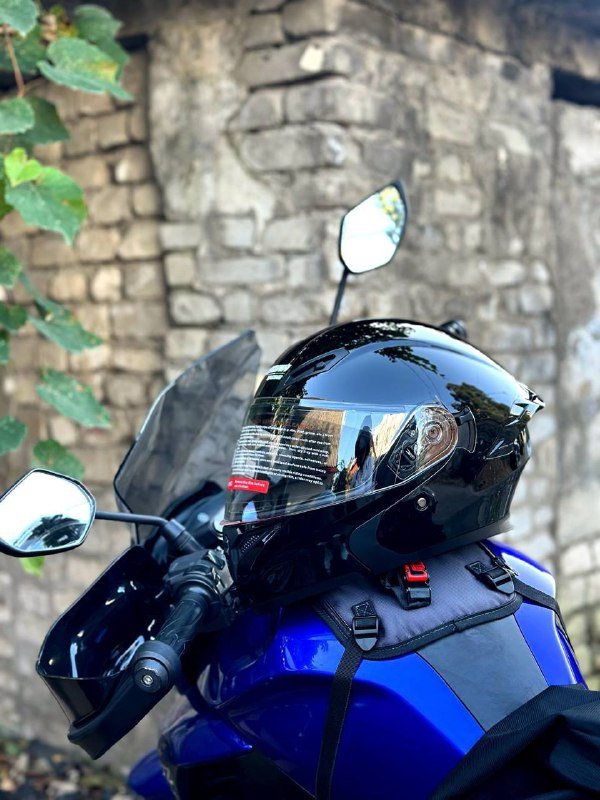 Мото шлем трансформер размер L с выдвижными очками