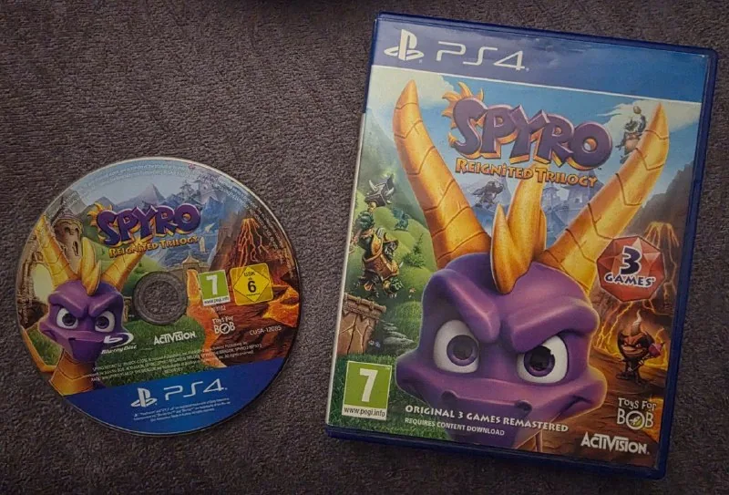 Диск Spyro Reignited Trilogy для PlayStation 4