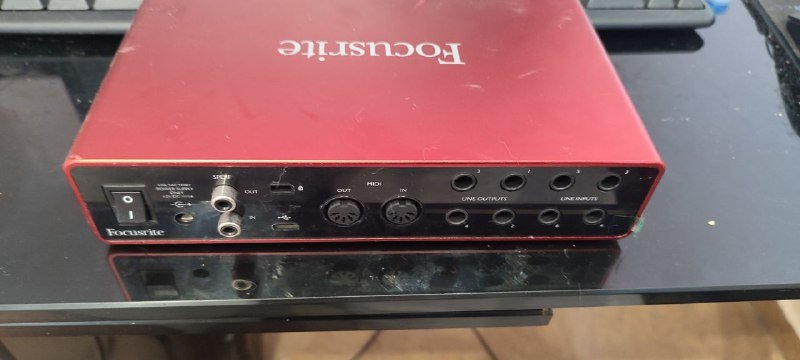 Звуковая карта Scarlett Focusrite 8i6, Миди-клавиатура Arturia MiniLab m2 2