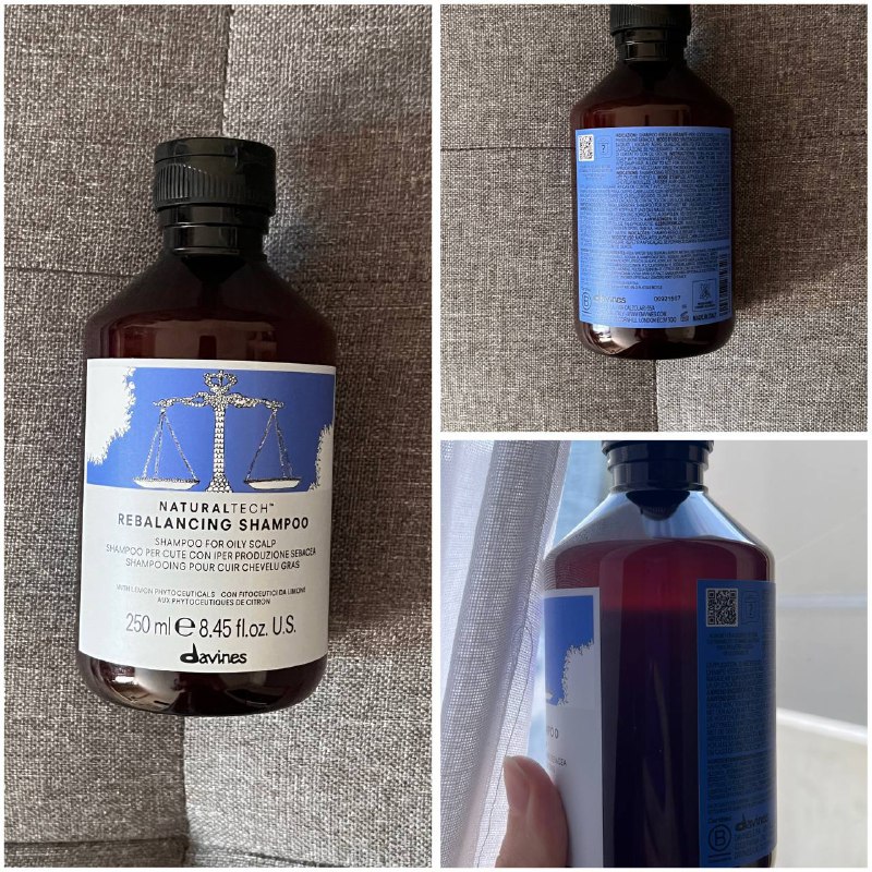 Шампунь Davines Naturaltech Rebalancing Shampoo 250 мл