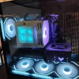 Компьютер с рабочим местом RTX 5070, i5-14600KF, 2 монитора 34" 9