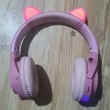 Беспроводные наушники с LED подсветкой 2