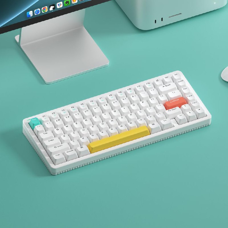 Nuphy Halo 75 White Keyboard 2