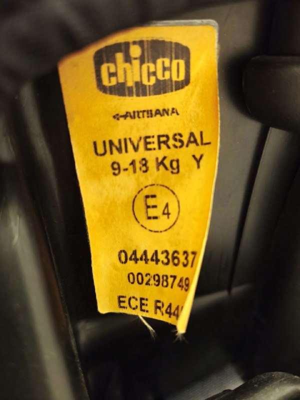 Детское автокресло Chicco 9-18 кг 5