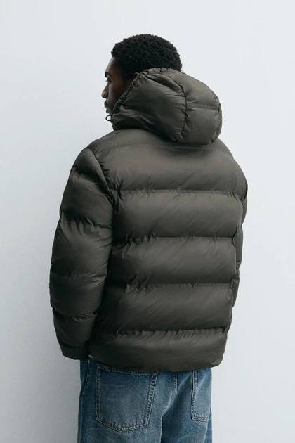 Мужская куртка Zara темно зеленая, Олимпийка унисекс 4