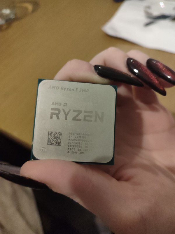 AMD Ryzen 5 3600 6-core, 3600 МГц