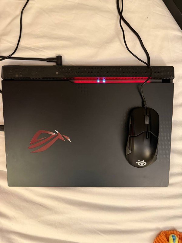 Игровой ноутбук ASUS ROG G533, мышь SteelSeries 2