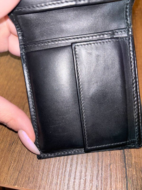 Кожаный кошелек Gucci черный, оригинал 6