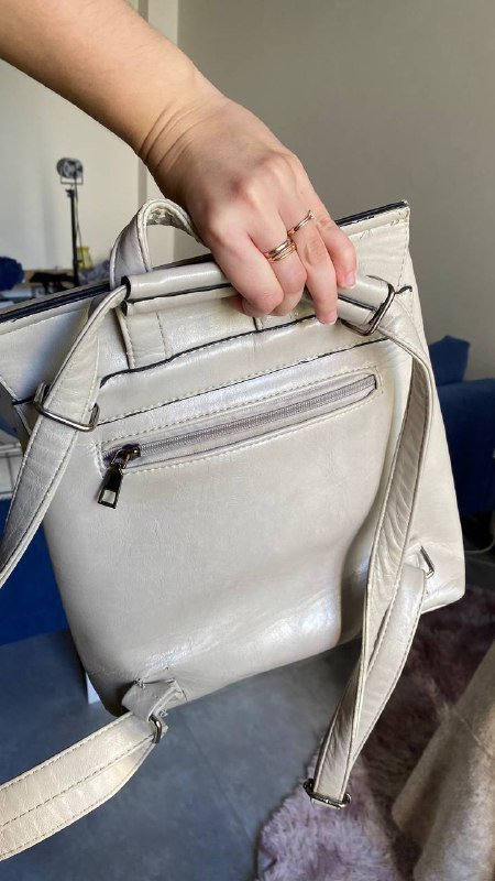 Кожаный рюкзак 2