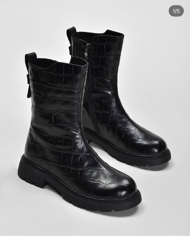 Женские кожаные зимние ботинки 42.5-43 размер 3