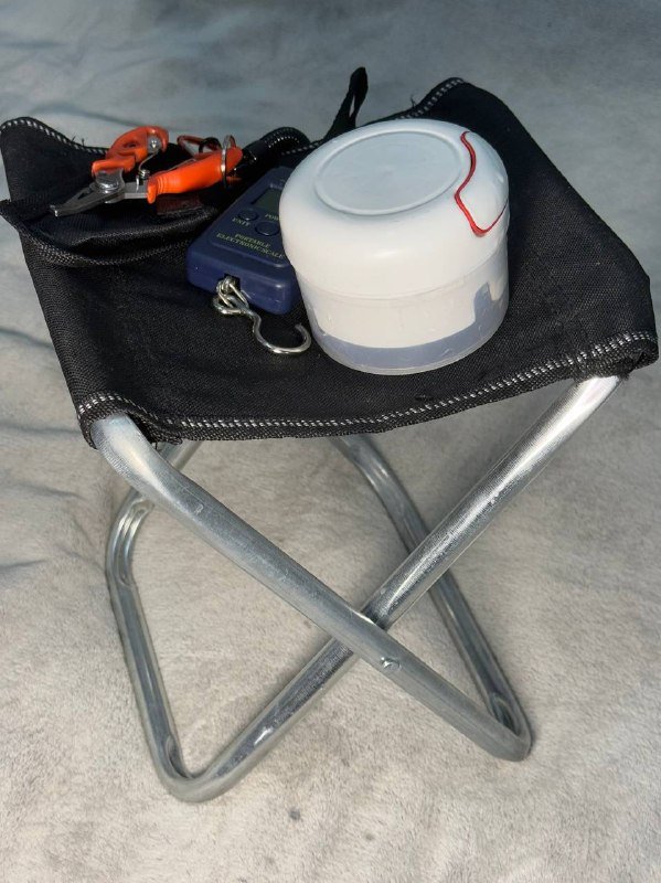 Рыболовные снасти комплект удочка, фидер, подсак, сачок, стул