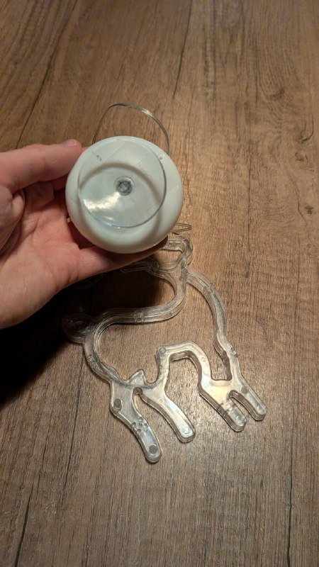 Светодиодный новогодний олень 3