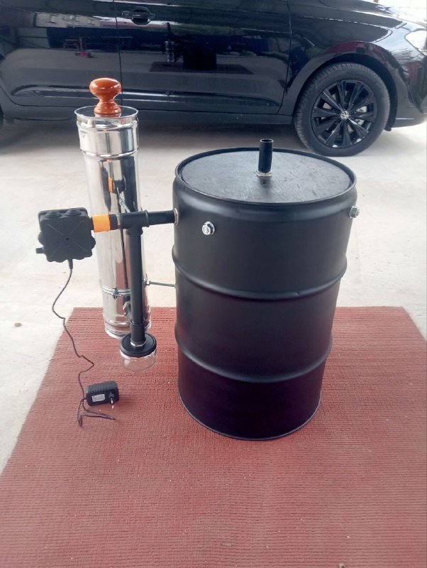 Коптильня холодного копчения 60л с дымогенератором