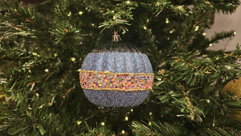 Большие яркие новогодние шары Deco комплект из 24 штук 4