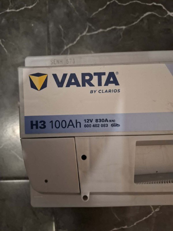 Аккумулятор Varta 100Ah 12V 830A