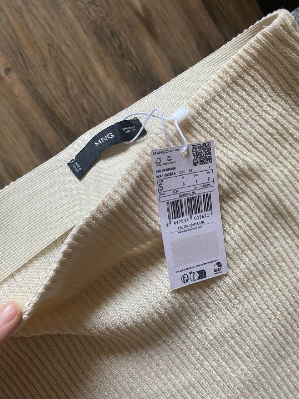 Юбка Mango размер S бежевая новая 5