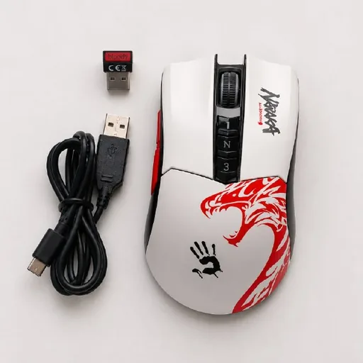 Мышь беспроводная A4Tech Bloody R90 Plus Naraka