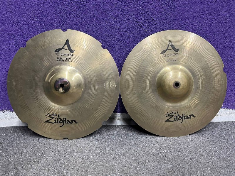 Hi-hat Zildjian A custom rezo 14, Zil-bell 9.5 дюймов, чехол Gator, насос CycleDesign