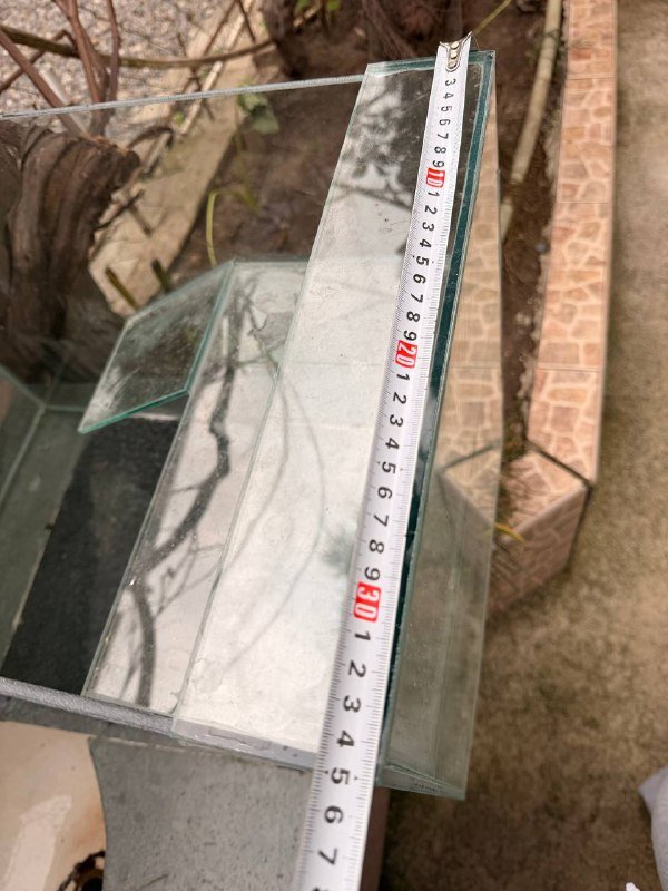 Аквариум для черепахы стеклянный 40x35x60 см 3