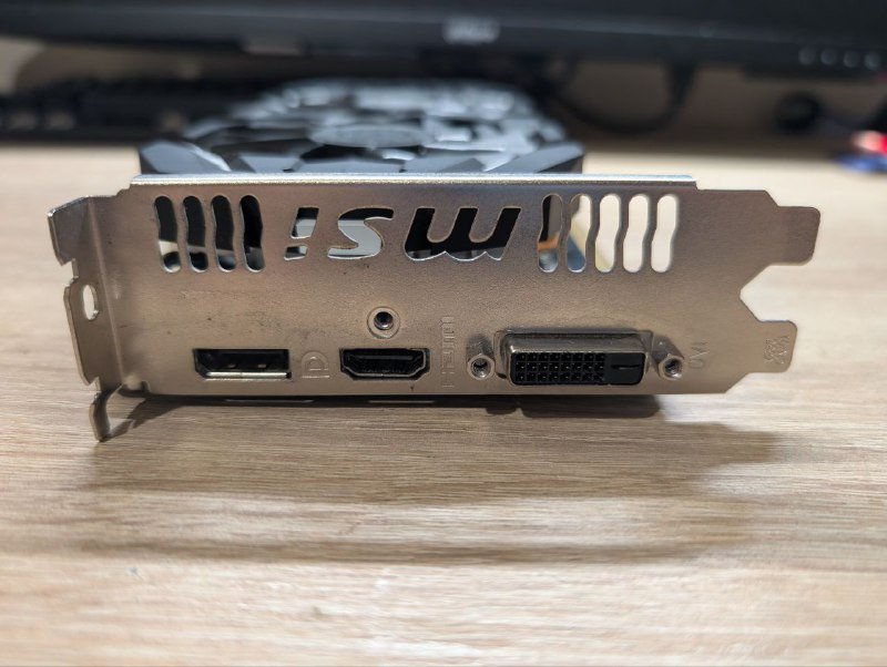 Видеокарта MSI GTX 1060 3 GB 2