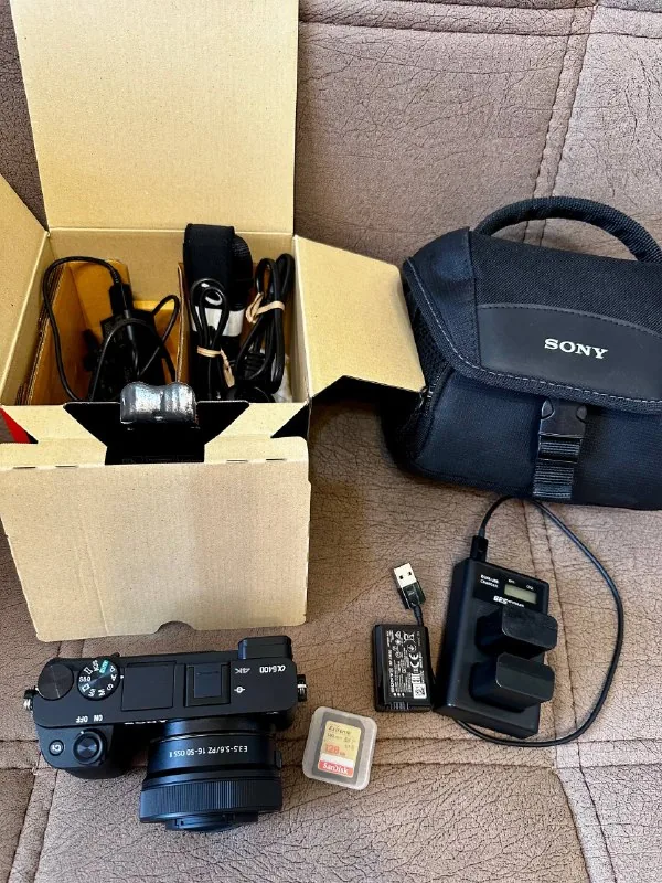 Sony a7 II, Sony a6400 1