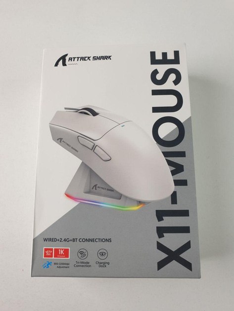 Игровая мышь Attack Shark X11 — беспроводная с RGB 2
