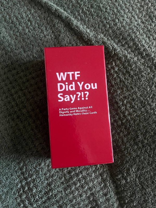 настольная игра wtf did you say